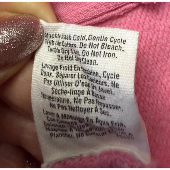 🆕LISTING🆕 DKNY bright pink thick cotton hoodie - Picture 7 of 7
